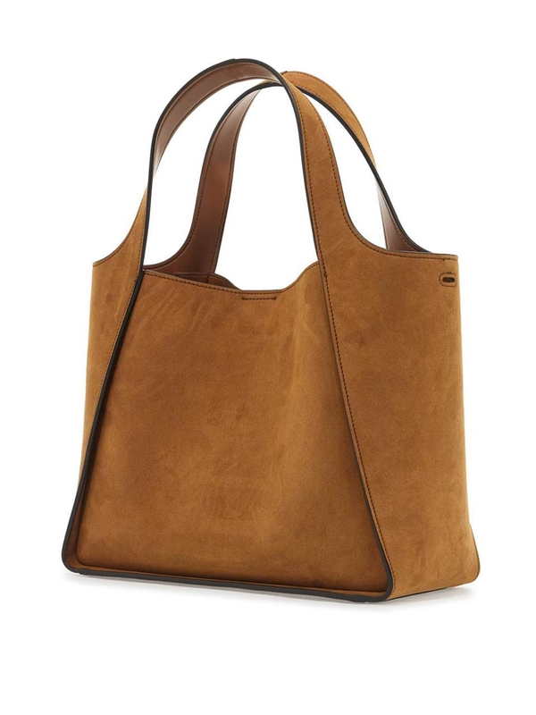 스텔라 매카트니 SS25 mccartney  stella mccartney logo tote bag 513860 WP0507 BRANDY