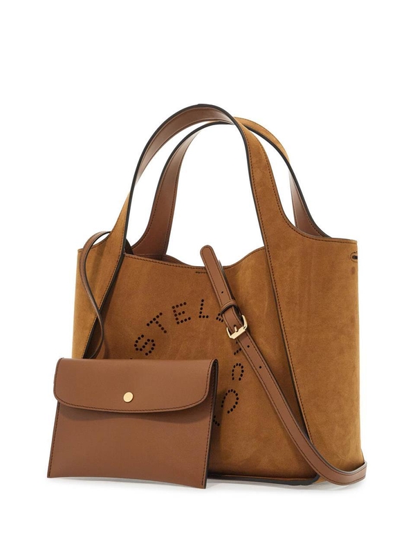 스텔라 매카트니 SS25 mccartney  stella mccartney logo tote bag 513860 WP0507 BRANDY