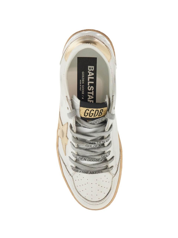 골든구스 SS25 leather ball star sneakers GWF00117 F000783 MILK/GOLD