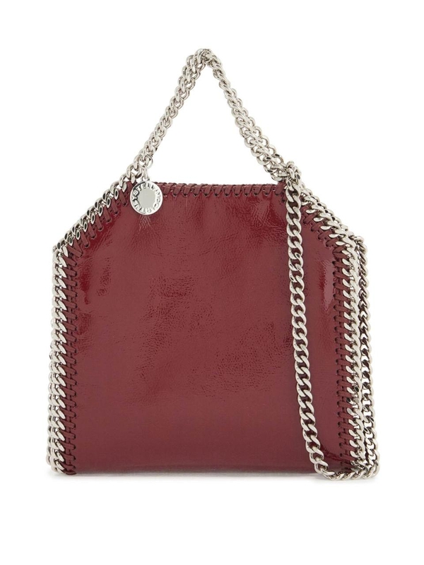 스텔라 매카트니 SS25 micro falabella tote bag 391698 WP0495 BURGUNDY