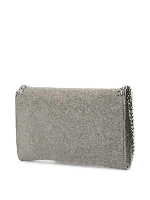 스텔라 매카트니 SS25 shaggy deer mini crossbody bag 581238 W9132 LIGHT GREY