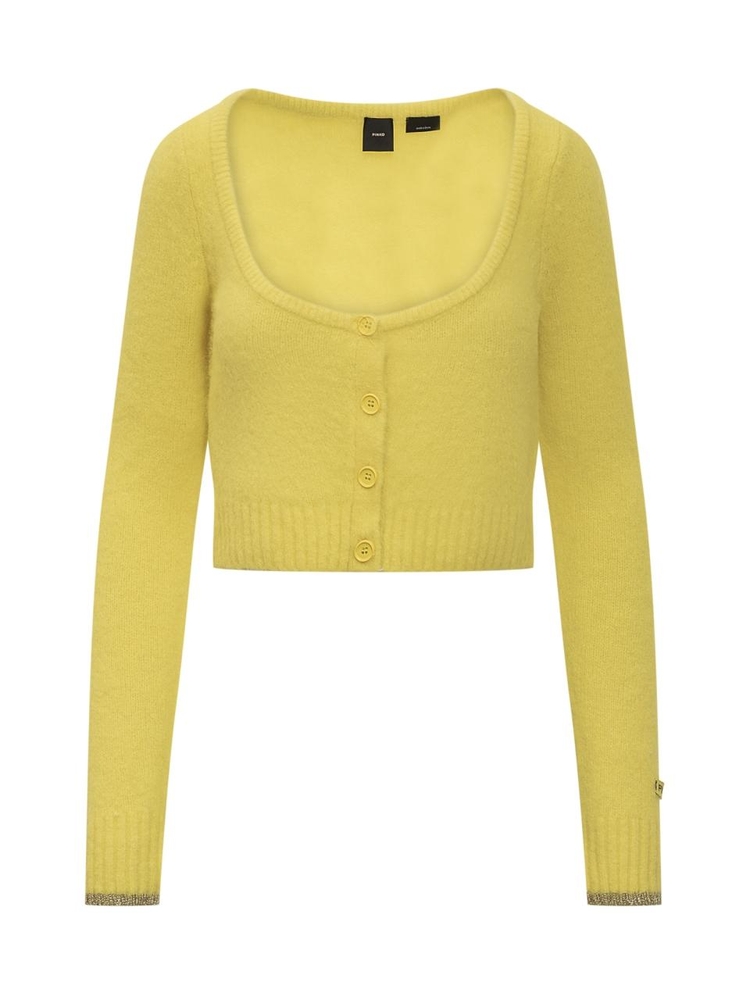 핀코 FW24 PINKO Knitwear 104341A26V H16 GIALLO-LUCE DI RIBALTA