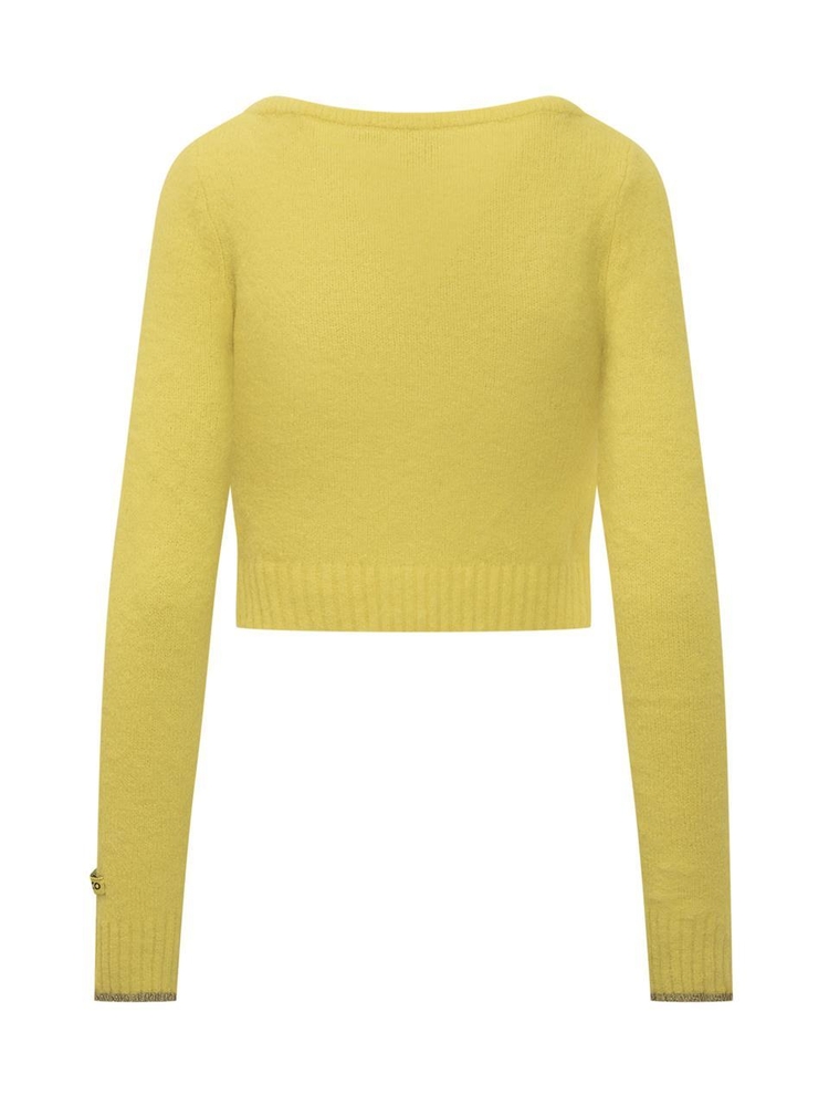 핀코 FW24 PINKO Knitwear 104341A26V H16 GIALLO-LUCE DI RIBALTA