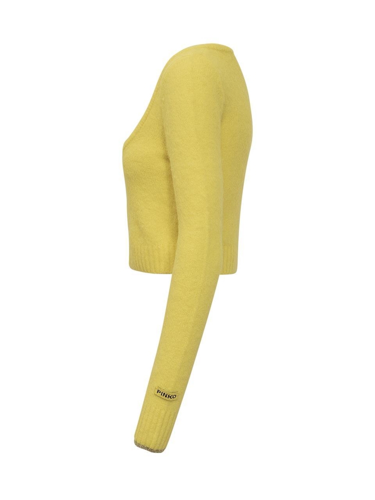 핀코 FW24 PINKO Knitwear 104341A26V H16 GIALLO-LUCE DI RIBALTA