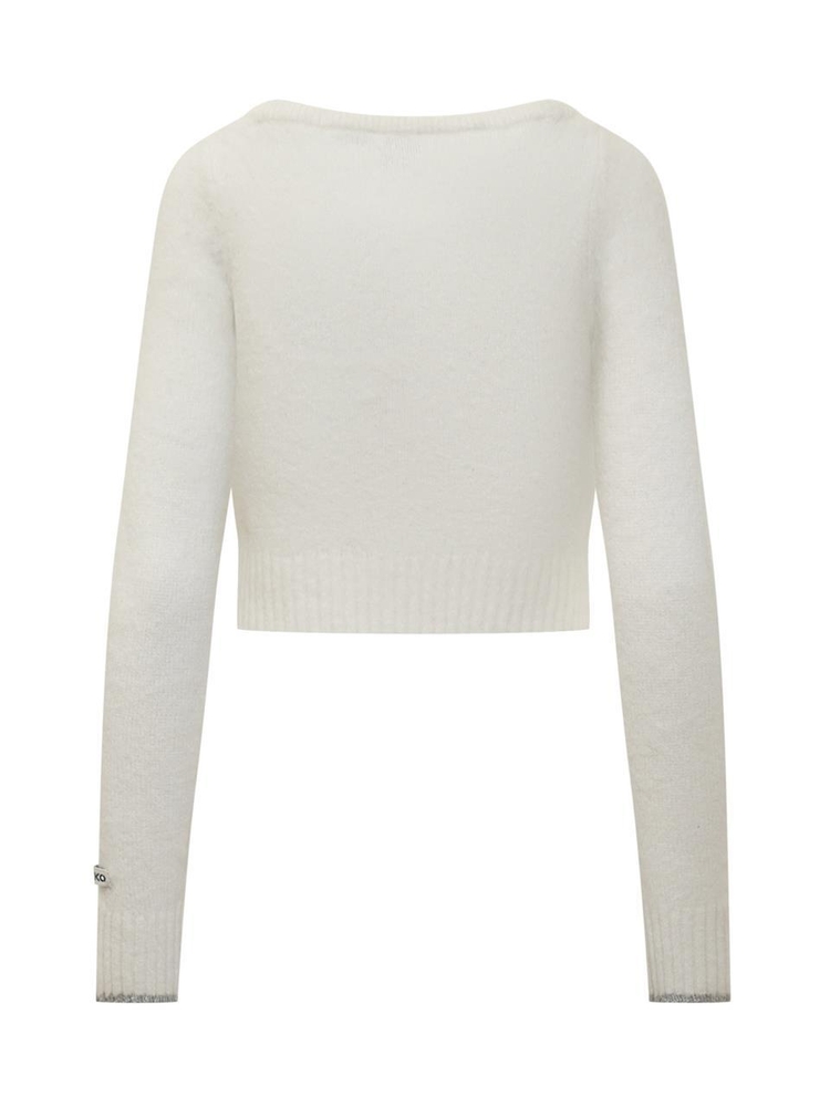 핀코 FW24 PINKO Knitwear 104341A26V Z13 BIANCO MERINGA