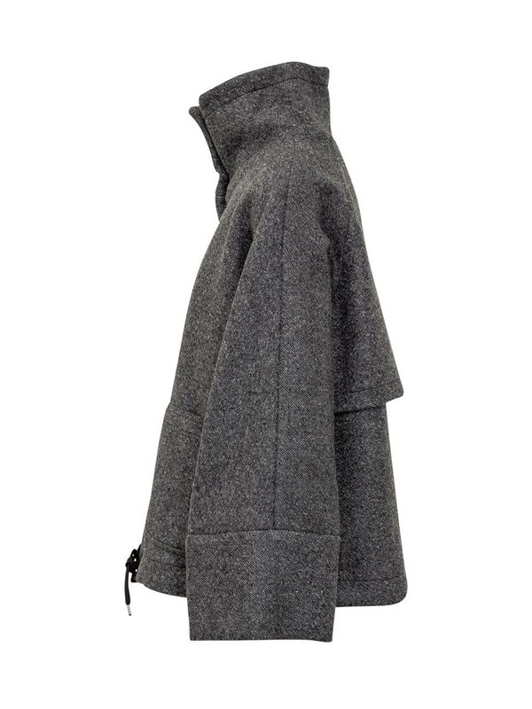 핀코 FW24 PINKO coats-trench-raincoats 104040A23R I75 GRIGIO-PELTRO