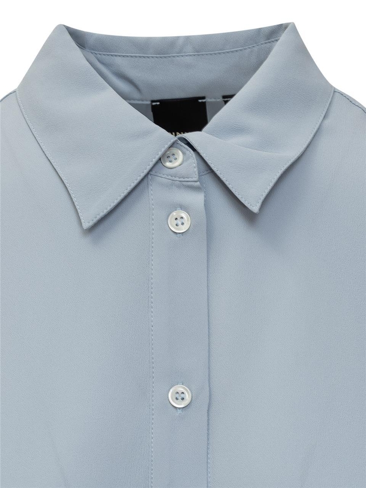 핀코 FW24 PINKO Shirts 104011A207 G70 DUSTY BLUE