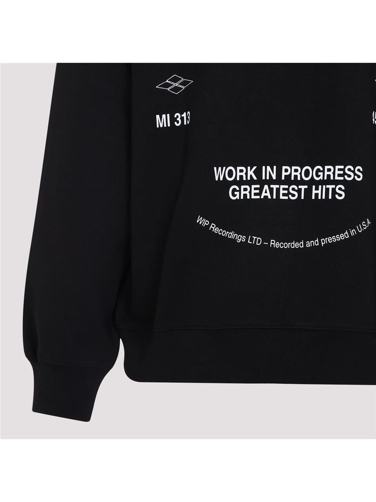 칼하트 SS25 Carhartt Wip Hooded Greatest Hits Sweater I0344160D2XX Black