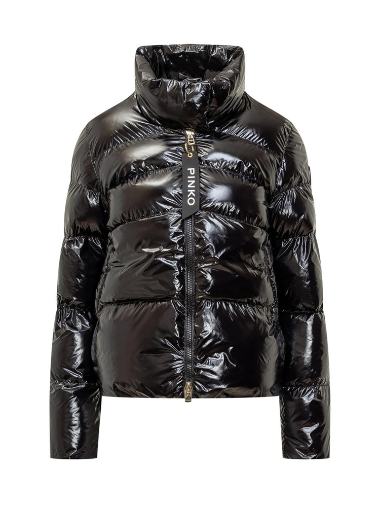 핀코 FW24 PINKO Down Jackets 101598A11K Z99 BLACK