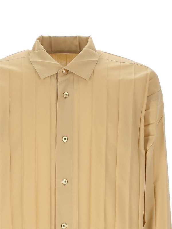 이세이미야케 FW24 Issey Miyake Shirts Beige HP48FJ31140 Beige