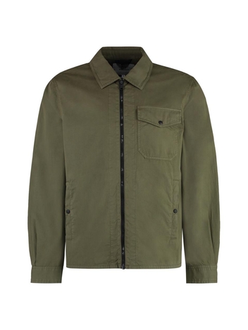 울리치 SS24 Cotton overshirt CFWOOS0113MRUT3665_6178 green