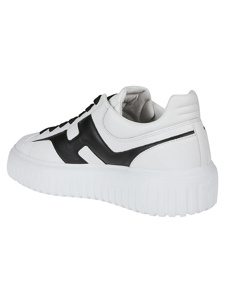 호간 FW24 H-STRIPES SNEAKERS HXM6450FE91LE9 White