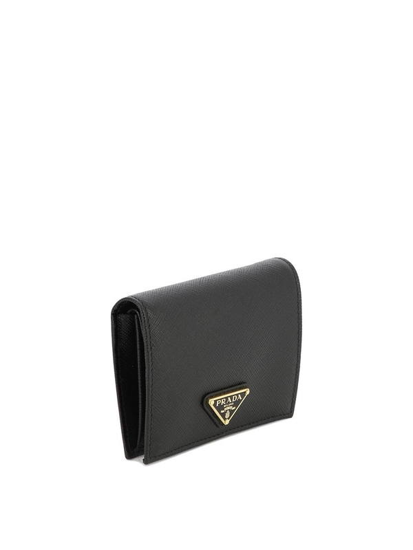 프라다 SS25 Wallets & Card holders 1MV204QHHF0002 Black  