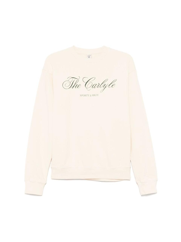 스포티앤리치 SS25 Sweater Sporty & Rich ST071518651CR  CREAM One Color