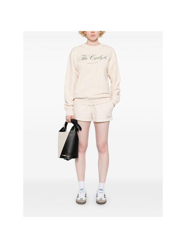 스포티앤리치 SS25 Sweater Sporty & Rich ST071518651CR  CREAM One Color