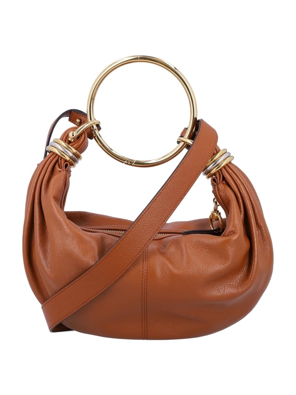 끌로에 FW24 Chloe Bags.. CHC24AS611N7226M CLAY BROWN