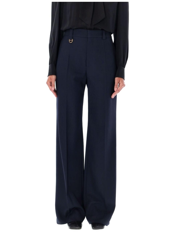 끌로에 FW24 Chloe Trousers CH24APA2906349Z ECLIPSE BLUE