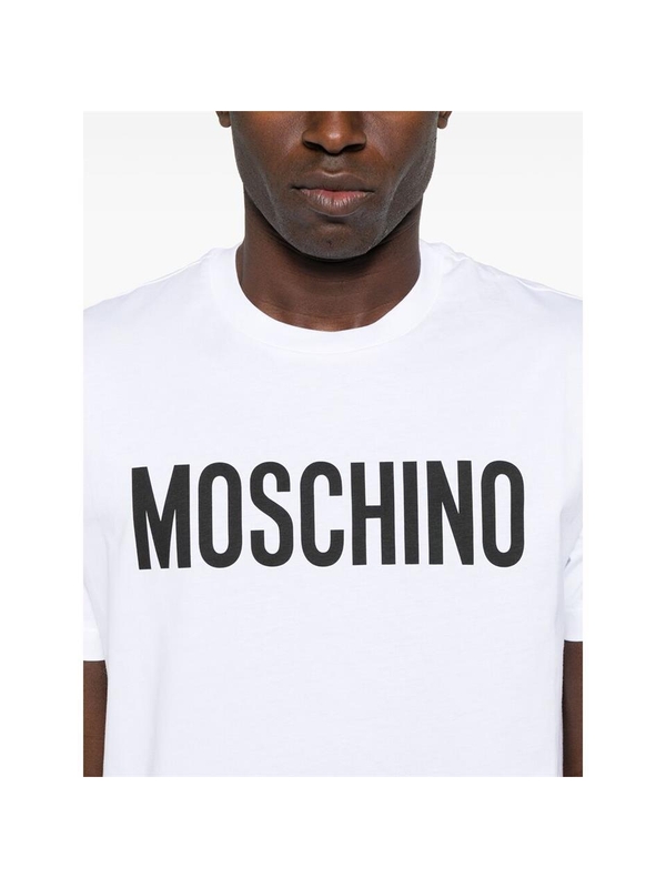 모스키노 SS25 T-shirt Moschino 0241 A0720 1001 One Color