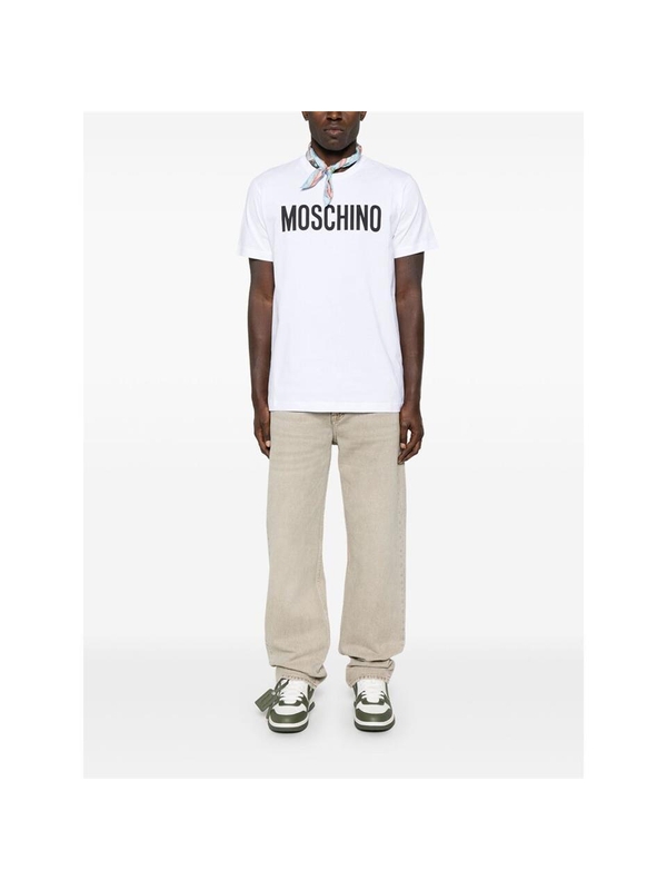 모스키노 SS25 T-shirt Moschino 0241 A0720 1001 One Color