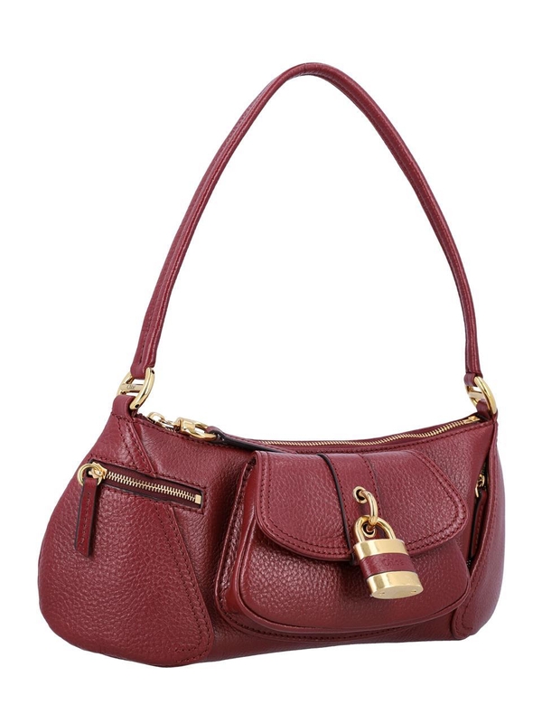 끌로에 FW24 Chloe Bags.. CHC24AS710N84622 BRUNETTE RED