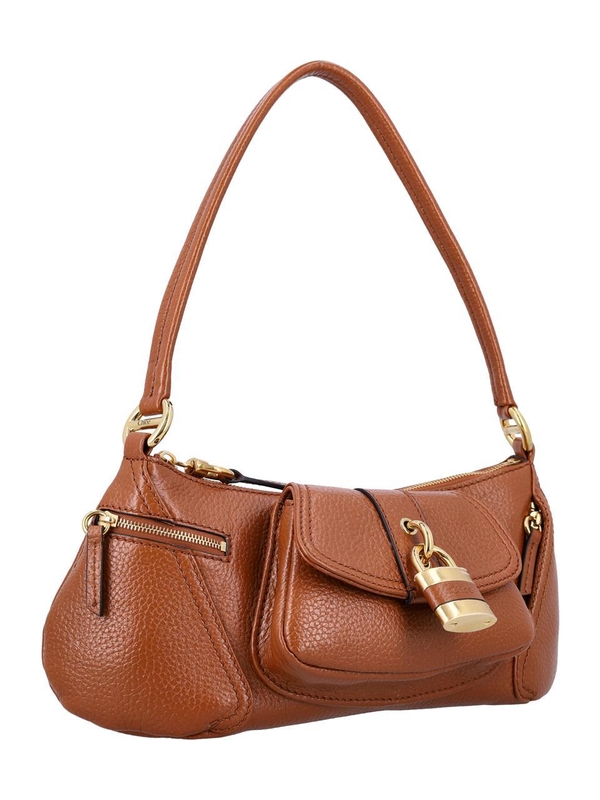 끌로에 FW24 Chloe Bags.. CHC24AS710N8426M CLAY BROWN