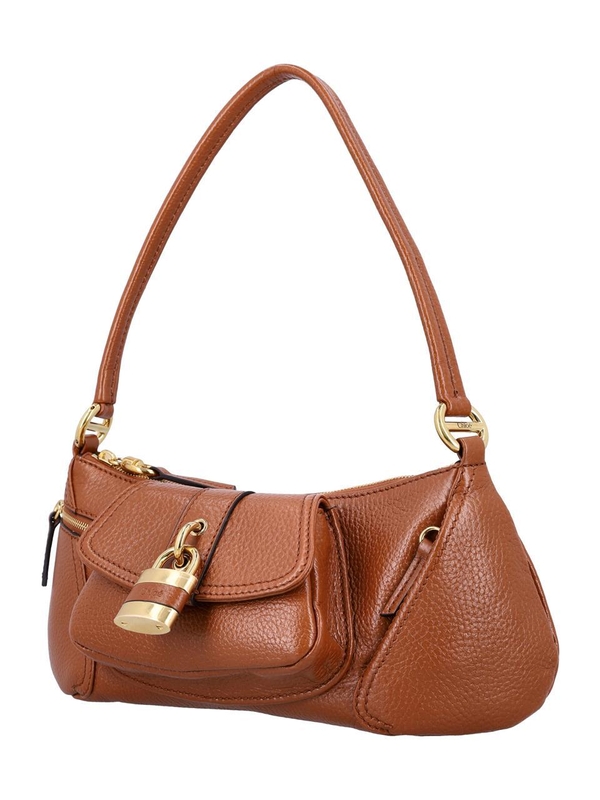 끌로에 FW24 Chloe Bags.. CHC24AS710N8426M CLAY BROWN