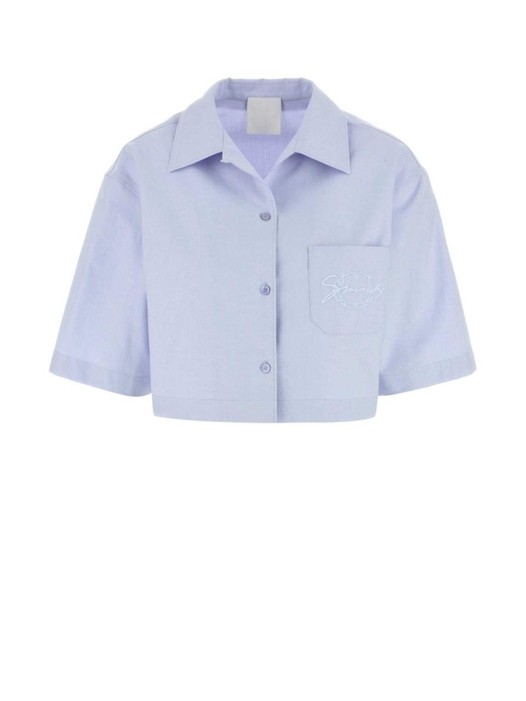 지방시 SS25 GIVENCHY SHIRTS BW61591557 453 Light Blue