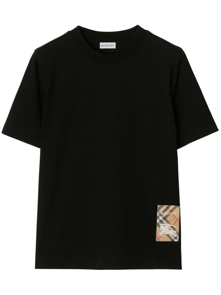 버버리 SS25 JWEAR T SHIRT 8104883 Black