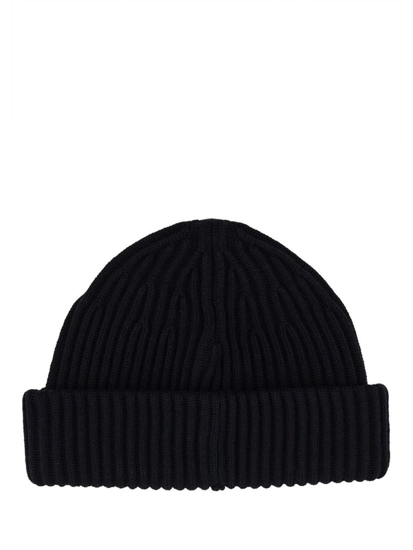 스톤아일랜드 FW24 BEANIE HAT WITH LOGO 8115N22C3_V0020 BLUE