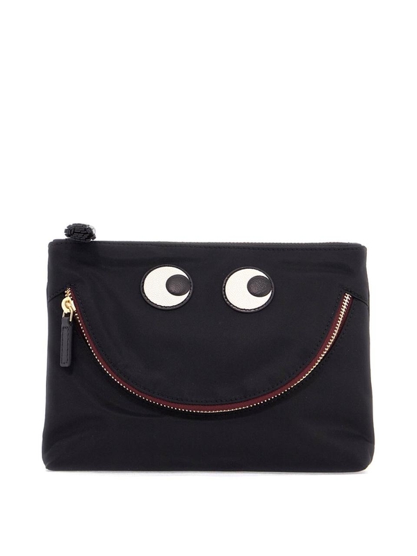 안야힌드마치 SS25 eye bag pouch 5050925193559 BLACK