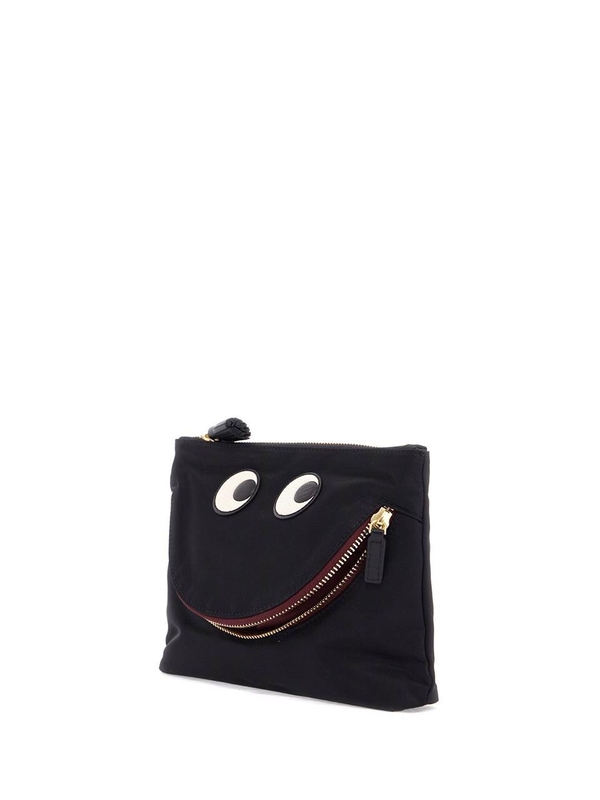 안야힌드마치 SS25 eye bag pouch 5050925193559 BLACK