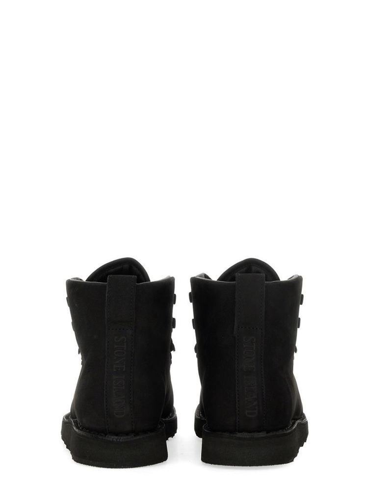 스톤아일랜드 FW24 SUEDE BOOT 81FWS0204_V0029 BLACK