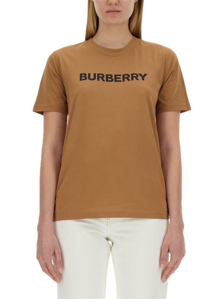 버버리 SS25 T-SHIRT CON LOGO 8080427_B4901 BEIGE