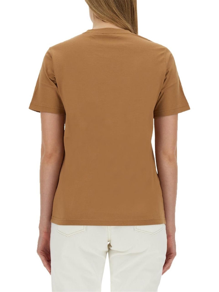 버버리 SS25 T-SHIRT CON LOGO 8080427_B4901 BEIGE