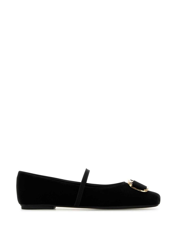 페라가모 SS25 SALVATORE FERRAGAMO BALLERINAS 01J2477797261C NERO Black