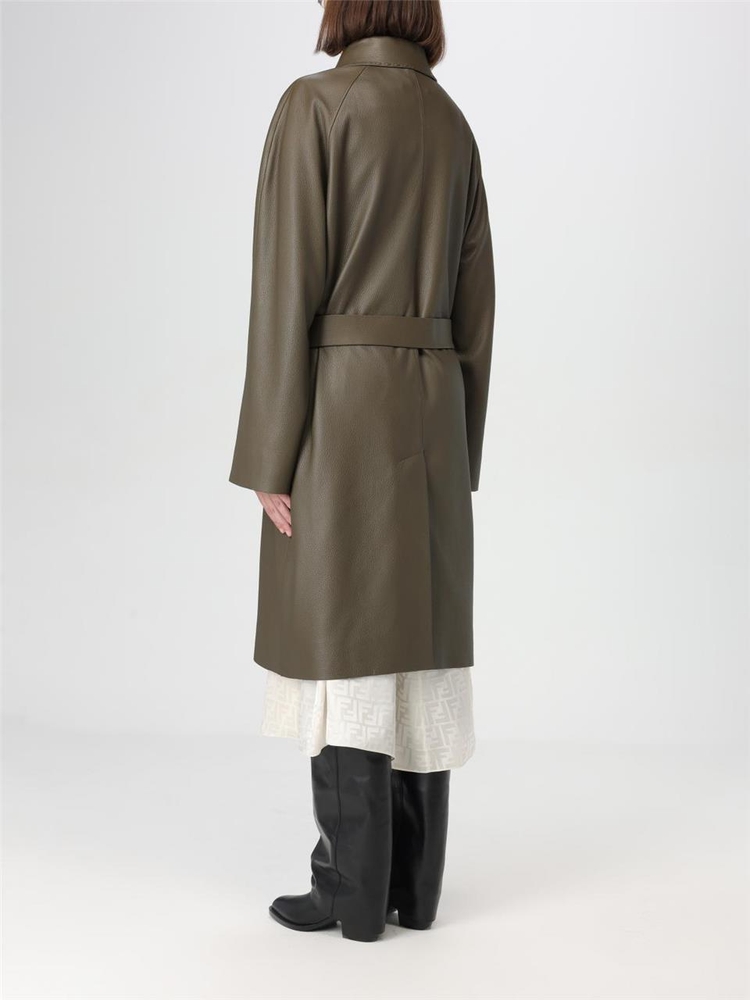 펜디 FW24 Fendi womens coat FPS841ARTZ F0TZ6 Green