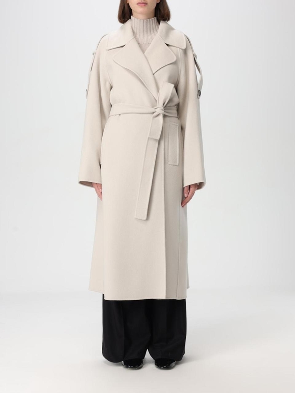 S 막스마라 FW24 Womens Max Mara Coat 2429016023600 011 Ice