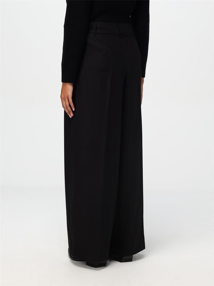 S 막스마라 FW24 S Max Mara trousers in virgin wool 2429136053600 017 Black