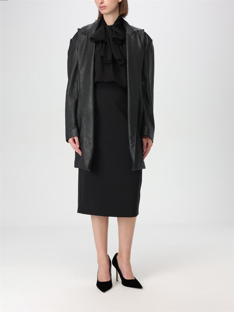 막스마라 FW24 Max Mara Womens Coat 2421446015600 001 Black