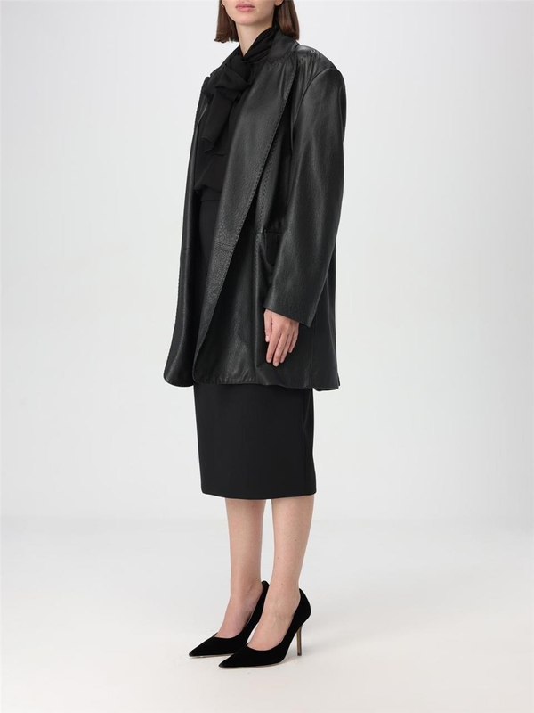 막스마라 FW24 Max Mara Womens Coat 2421446015600 001 Black