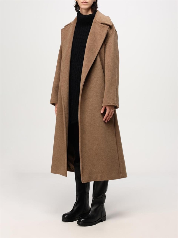 막스마라 FW24 Max Mara Womens Coat 2421016112600 006 Hazelnut