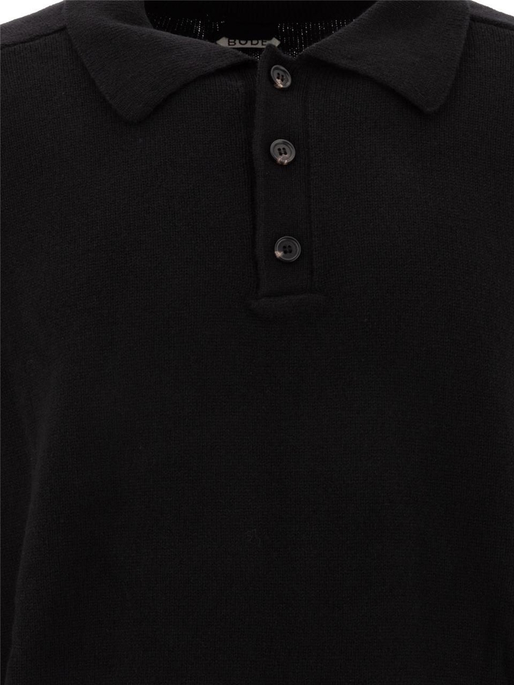 보디 FW24 Polo shirts MRF24KT034BLACK Black  