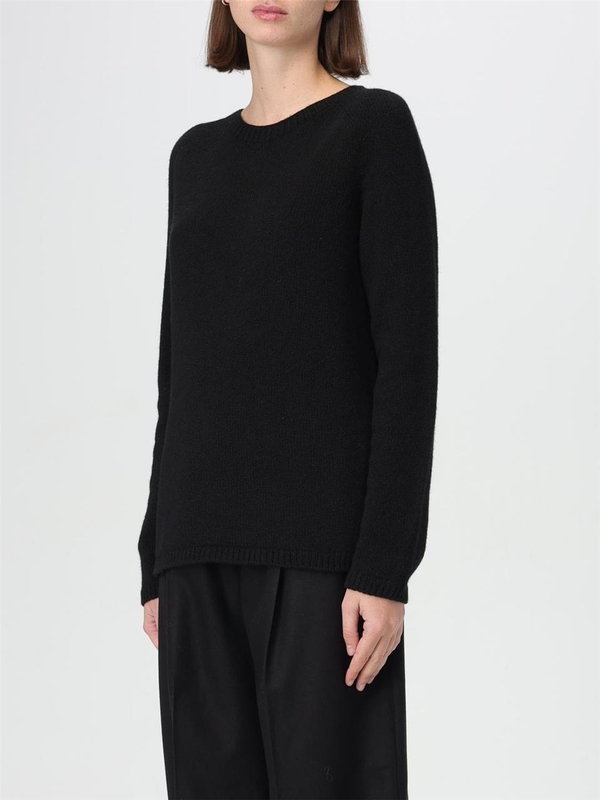 S 막스마라 FW24 s Max Mara basic crew neck sweater 2429366053600 003 Black