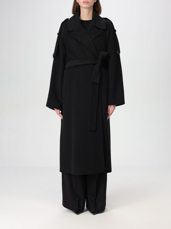 S 막스마라 FW24 Womens Max Mara Coat 2429016023600 013 Black