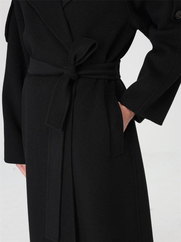 S 막스마라 FW24 Womens Max Mara Coat 2429016023600 013 Black