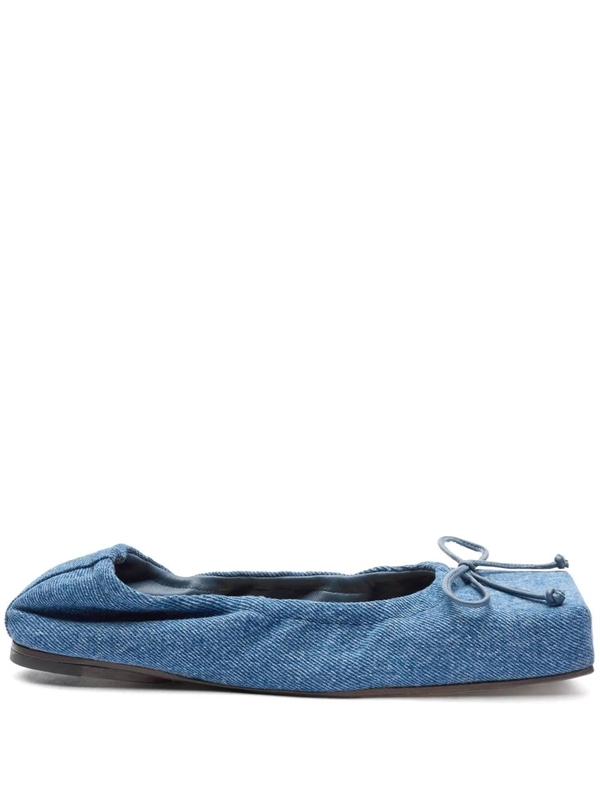 자크뮈스 FW24 JACQUEMUS Flat shoes 243FO1573176330 Blue