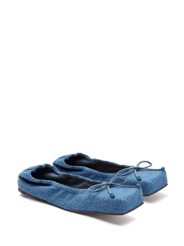 자크뮈스 FW24 JACQUEMUS Flat shoes 243FO1573176330 Blue