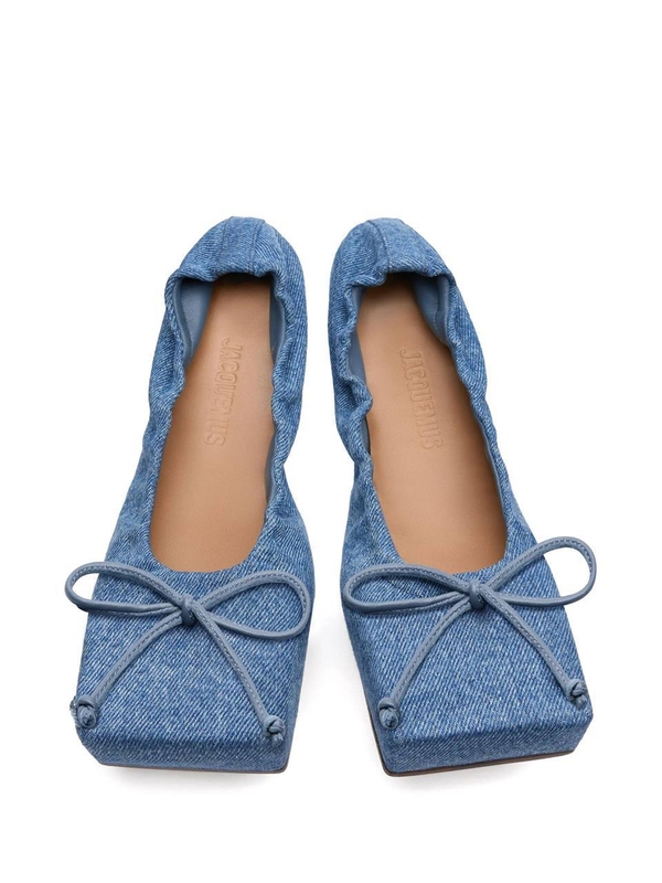 자크뮈스 FW24 JACQUEMUS Flat shoes 243FO1573176330 Blue