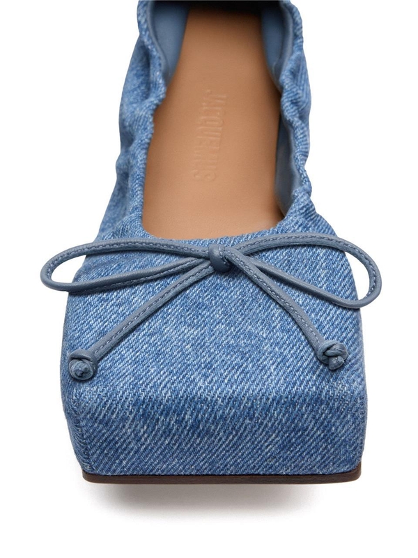 자크뮈스 FW24 JACQUEMUS Flat shoes 243FO1573176330 Blue