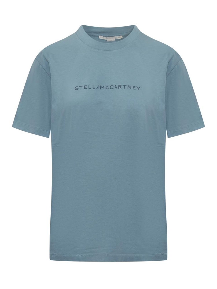 스텔라 매카트니 SS25 STELLA MCCARTNEY T-shirts 6J01583SPY48 4700 MINERAL BLUE